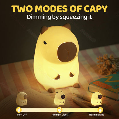 Capybara Touch Night Light