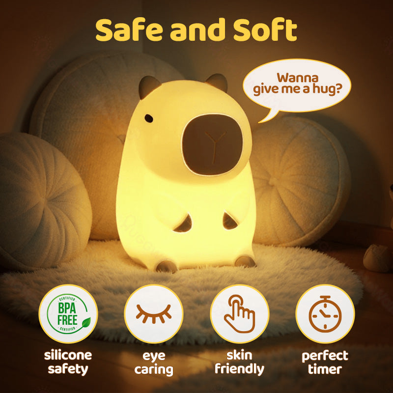 Capybara Touch Night Light